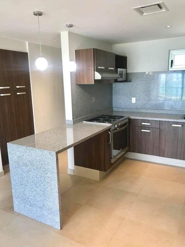 Cocina en melamina texturizada